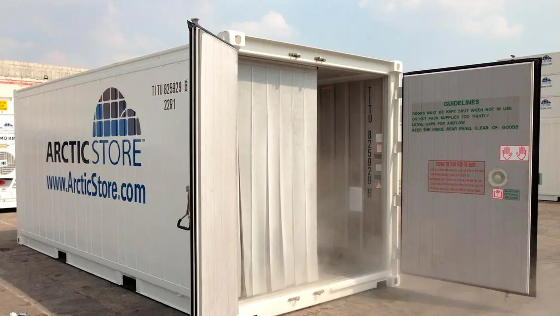 20ft-ArcticStore-Soluții de depozitare frigorifică pentru închiriere-Containere frigorifice
