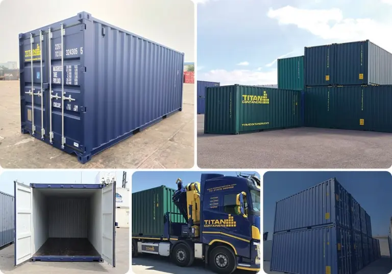 Containere maritime de 20 ft de închiriat
