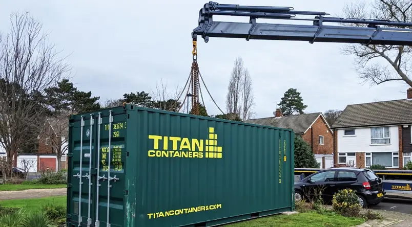 Containere maritime de 20 ft de închiriat
