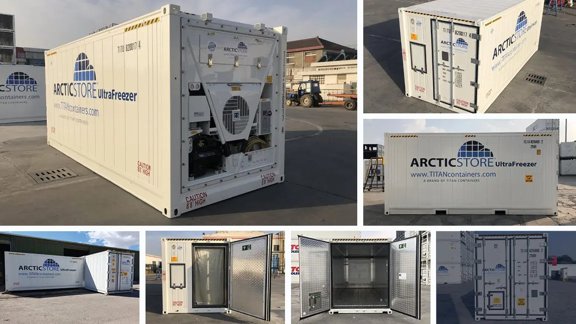 20ft UltraFreezer – Containere frigorifice de închiriat în România