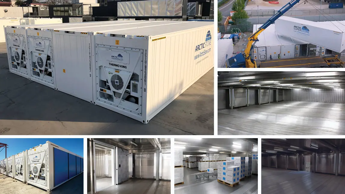 40ft Arctic SuperStore – Camere frigorifice modulare de închiriat în România
