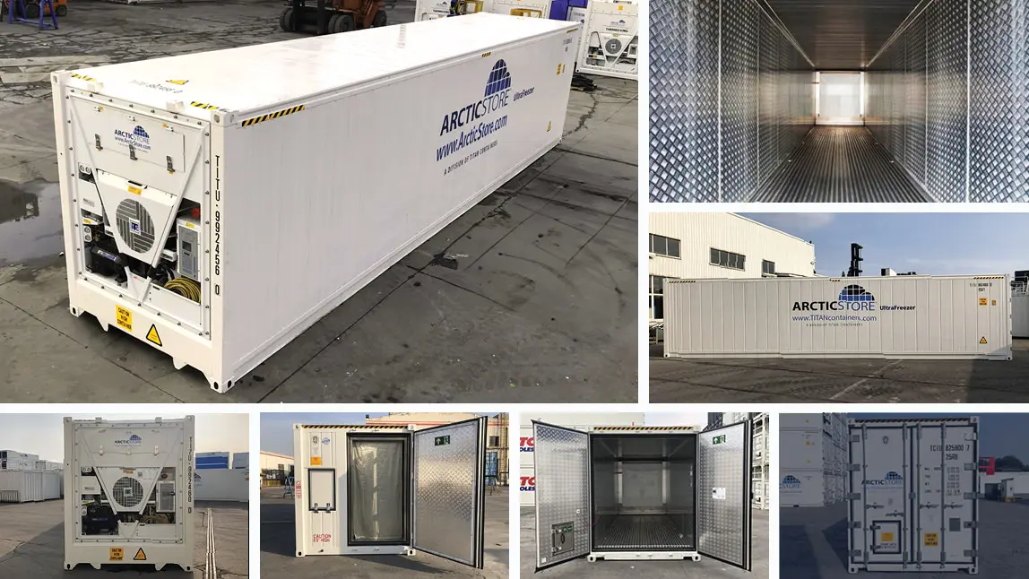 40ft UltraFreezer – Containere frigorifice de închiriat în România