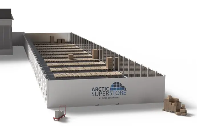 Arctic SuperStore Vedere laterală cu clapete închise_2