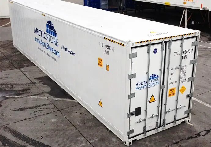 Depozitare la rece Arctic Ultrafreezer – Temperaturi ultrajoase – Containere frigorifice de închiriat