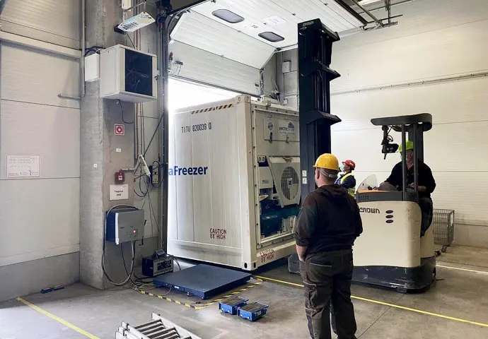 Depozitare la rece Arctic Ultrafreezer – Temperaturi ultrajoase – Containere frigorifice de închiriat