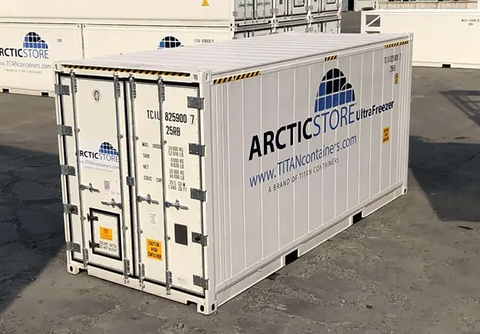 Depozitare la rece Arctic Ultrafreezer – Temperaturi ultrajoase – Containere frigorifice de închiriat