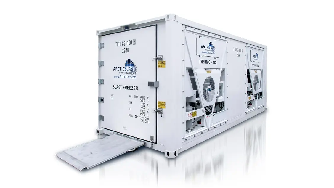 ArcticBlast – Depozitare la rece. Containere frigorifice.