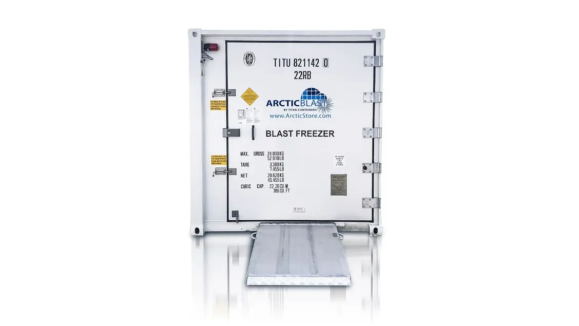 ArcticBlast – Depozitare la rece. Containere frigorifice.