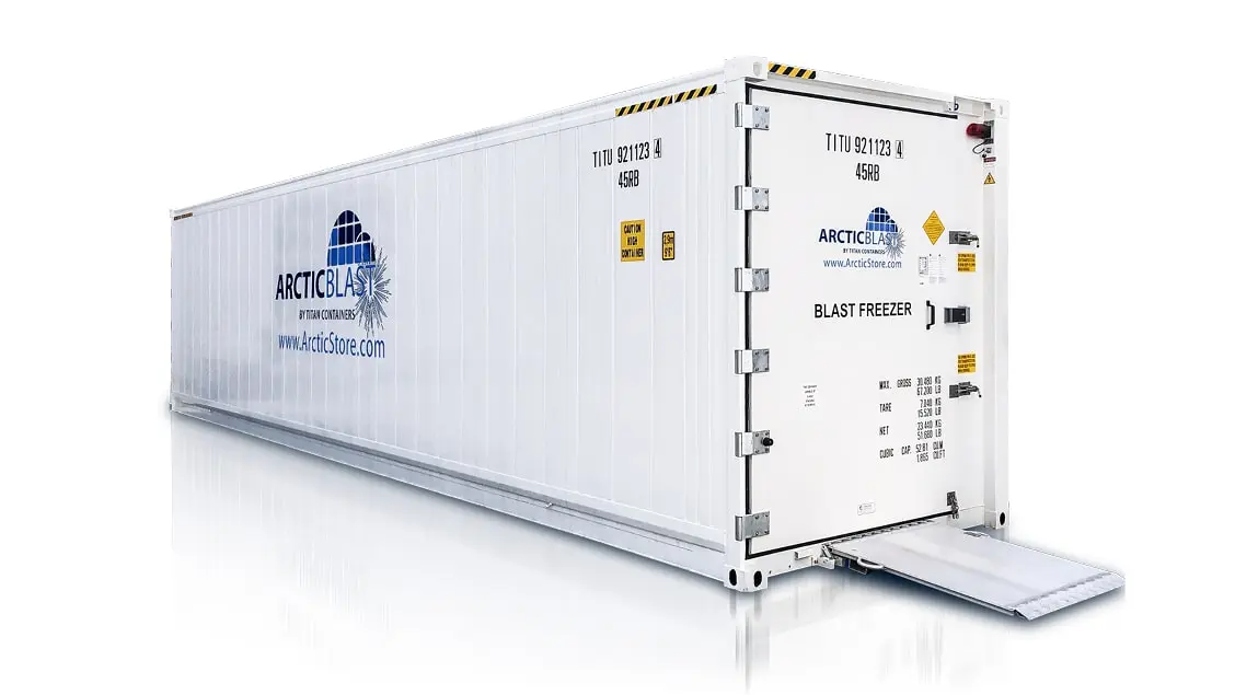 ArcticBlast – Depozitare la rece. Containere frigorifice.