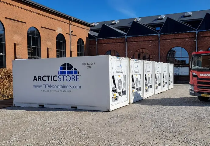 Depozitare la rece ArcticStore – Containere frigorifice de 20 ft de închiriat