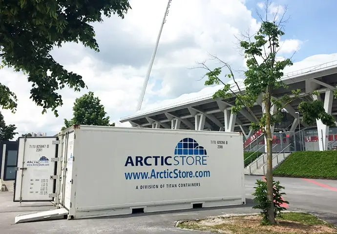 Depozitare la rece ArcticStore – Containere frigorifice de 20 ft de închiriat