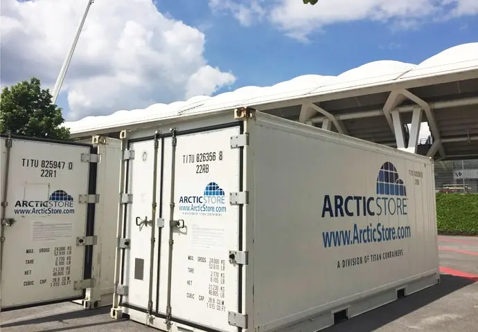 Depozitare la rece ArcticStore – Containere frigorifice de 20 ft de închiriat