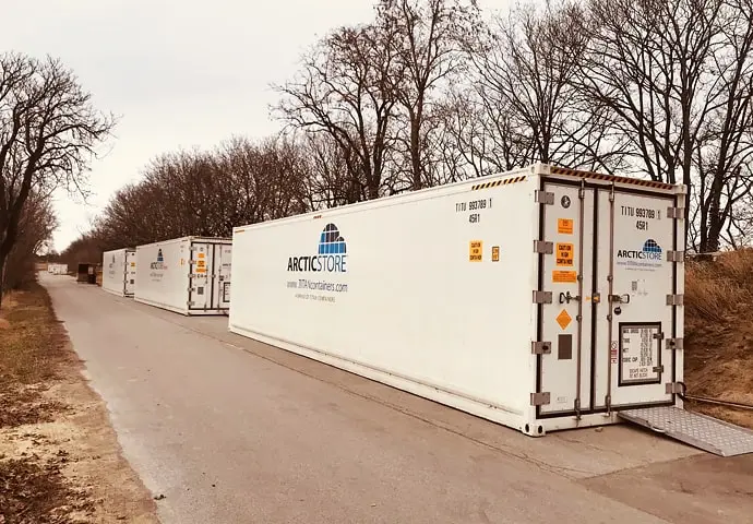 Depozitare la rece ArcticStore – Containere frigorifice de 40 ft de închiriat