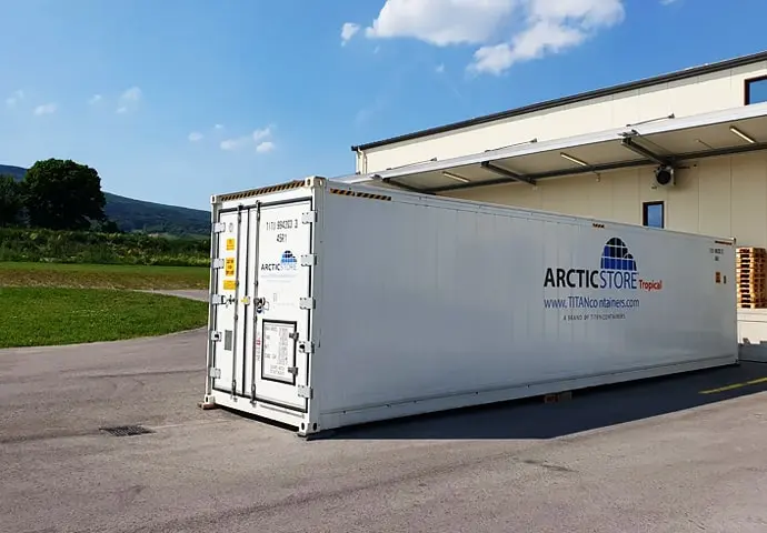 Depozitare la rece ArcticStore Tropical – Containere frigorifice de 40 ft de închiriat