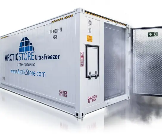 Depozitare la rece ArcticStore UltraFreezer – Containere frigorifice