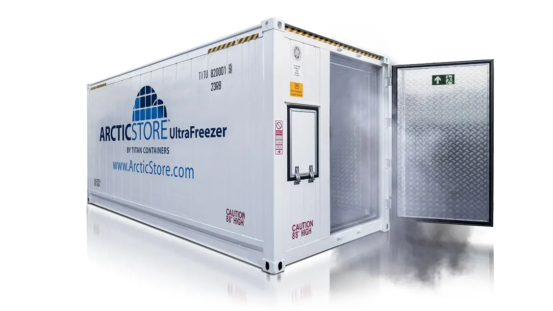 Depozitare la rece ArcticStore UltraFreezer – Containere frigorifice
