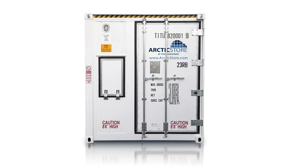 Depozitare la rece ArcticStore UltraFreezer – Containere frigorifice