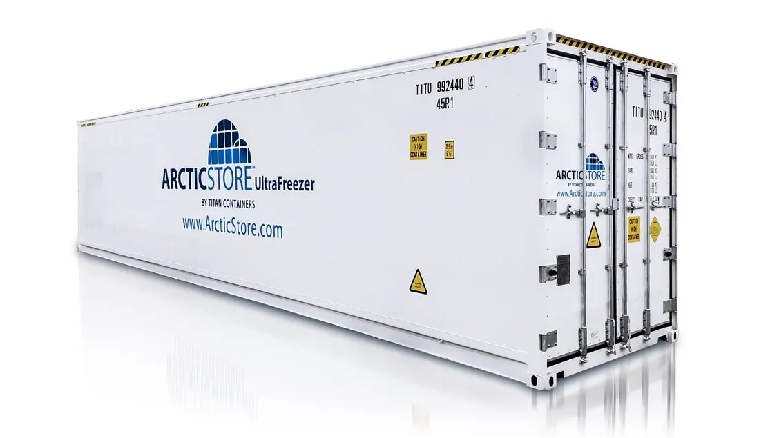 Depozitare la rece ArcticStore UltraFreezer – Containere frigorifice