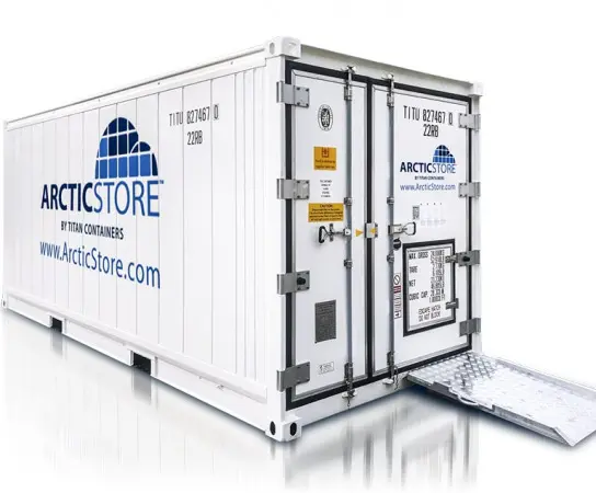 Containere frigorifice – Depozitare la rece ArcticStore de 20 ft