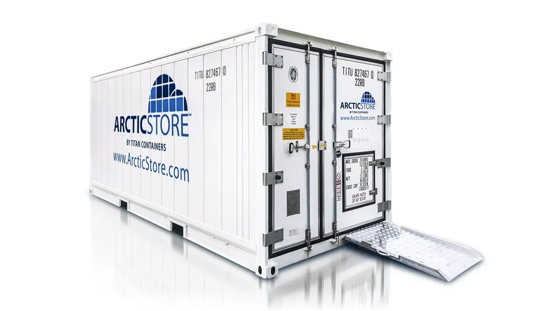 Containere frigorifice – Depozitare la rece ArcticStore de 20 ft