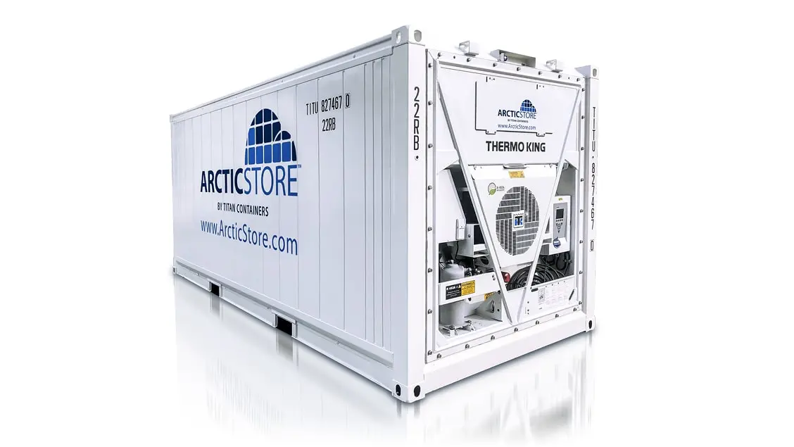 Containere frigorifice – Depozitare la rece ArcticStore de 20 ft