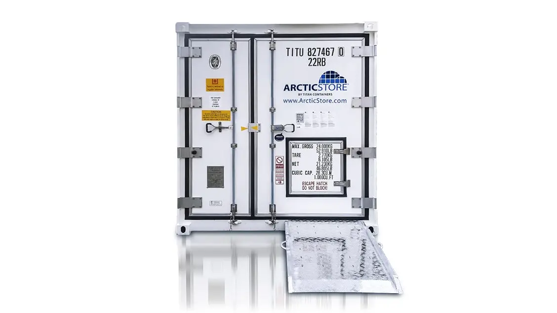 Containere frigorifice – Depozitare la rece ArcticStore de 20 ft