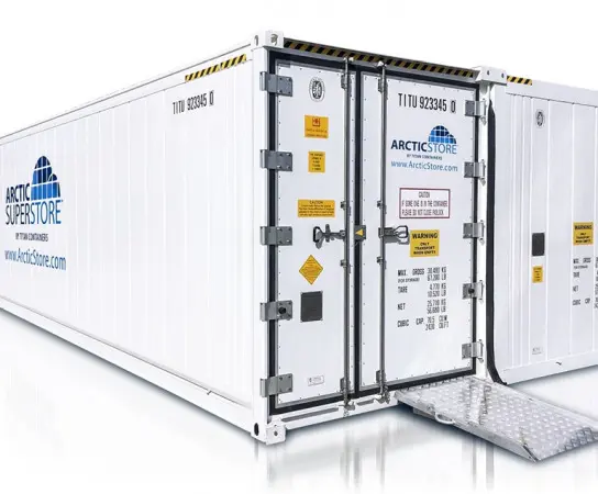 Arctic SuperStore – Depozitare la rece. Containere frigorifice.