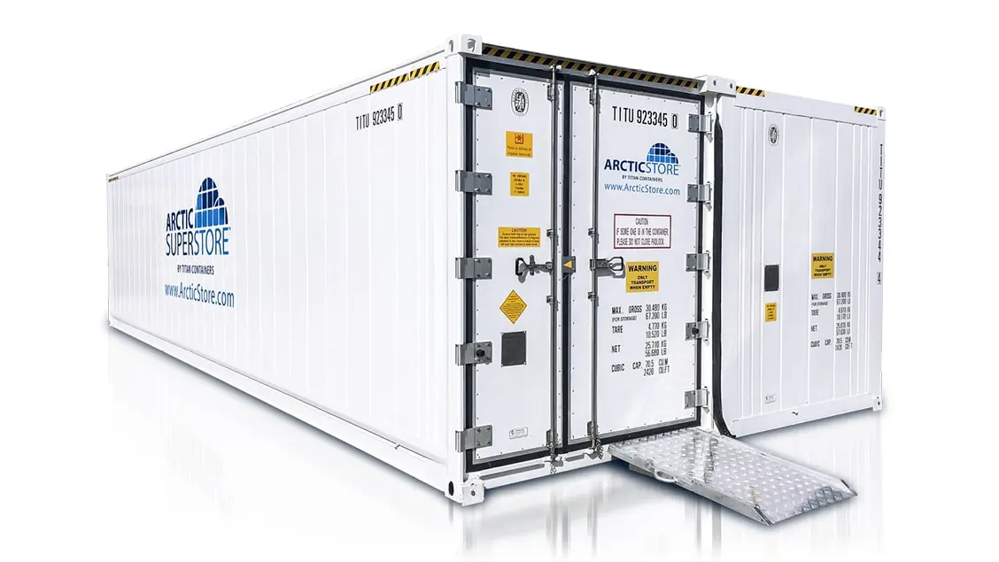 Arctic SuperStore – Depozitare la rece. Containere frigorifice.