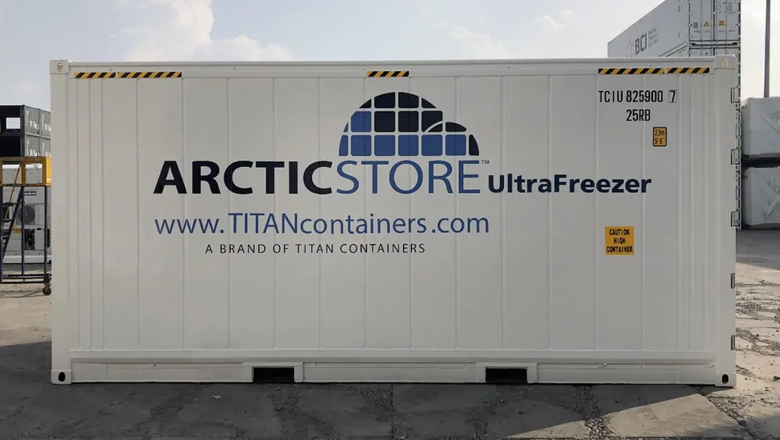 Container frigorific Arctic UltraFreezer de 20 ft pentru închiriere