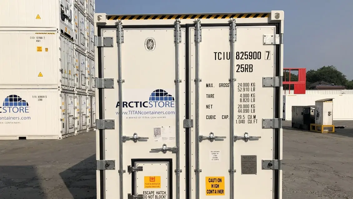 Container frigorific Arctic UltraFreezer de 20 ft pentru închiriere