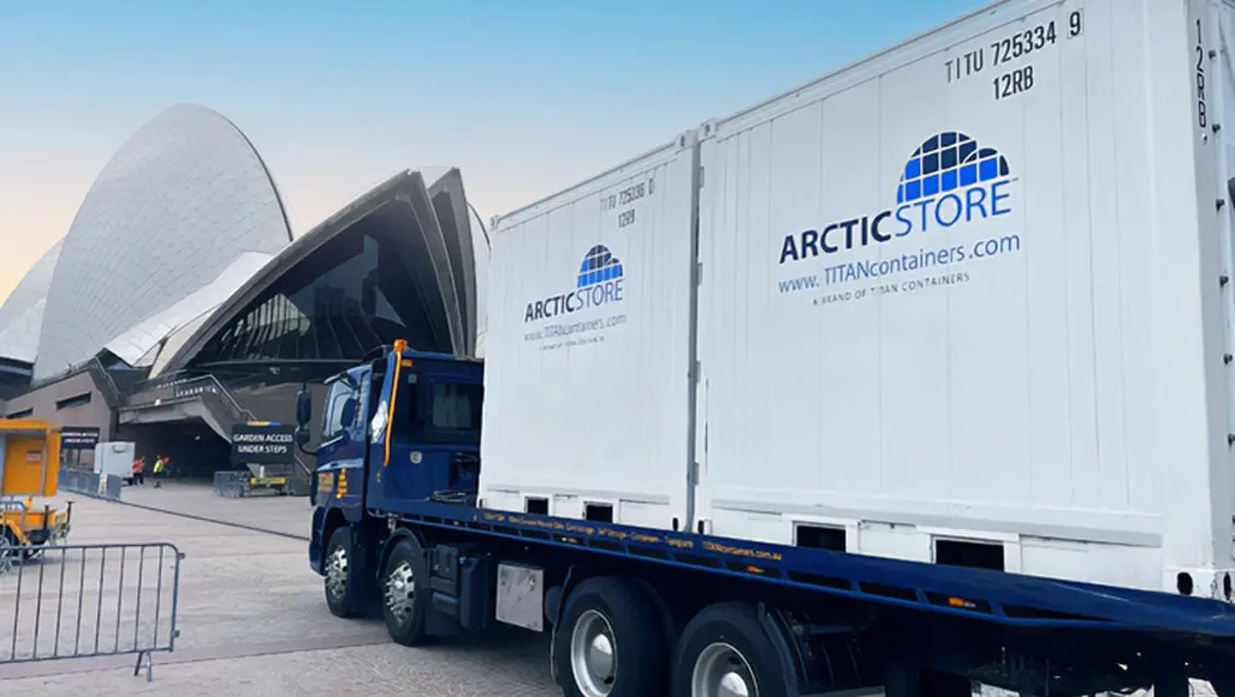Container frigorific ArcticStore de 10 ft pentru depozitare frigorifică, de închiriat