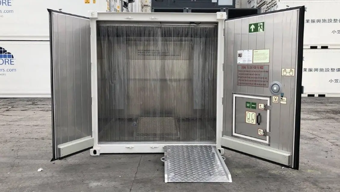 Container frigorific ArcticStore de 10 ft pentru depozitare frigorifică, de închiriat