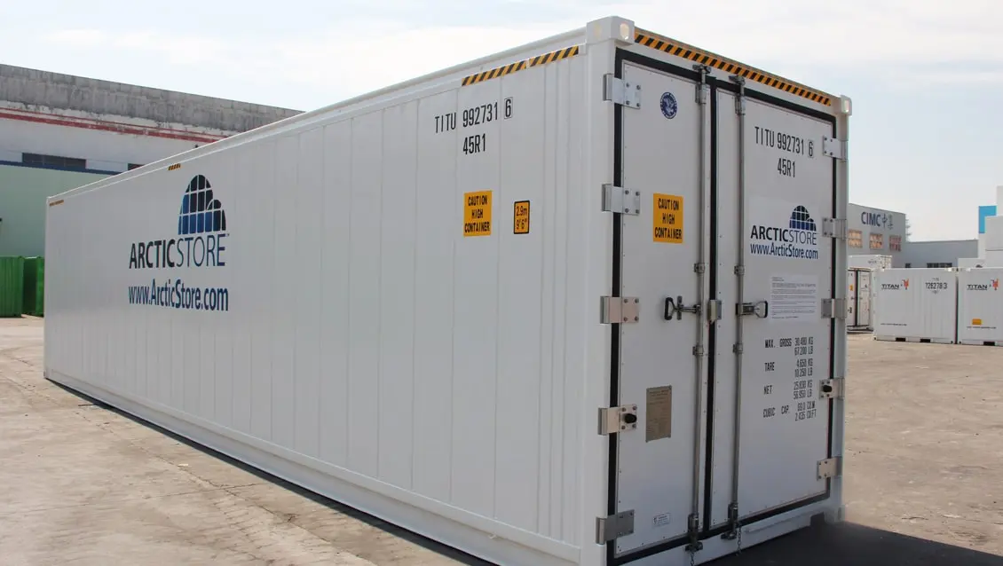 Containere ArcticStore de 40 ft pentru închiriere - Depozitare frigorifică imbatabilă