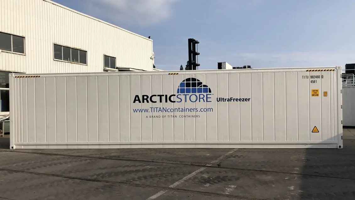 Containere frigorifice de 40 ft pentru depozitare la rece și congelare