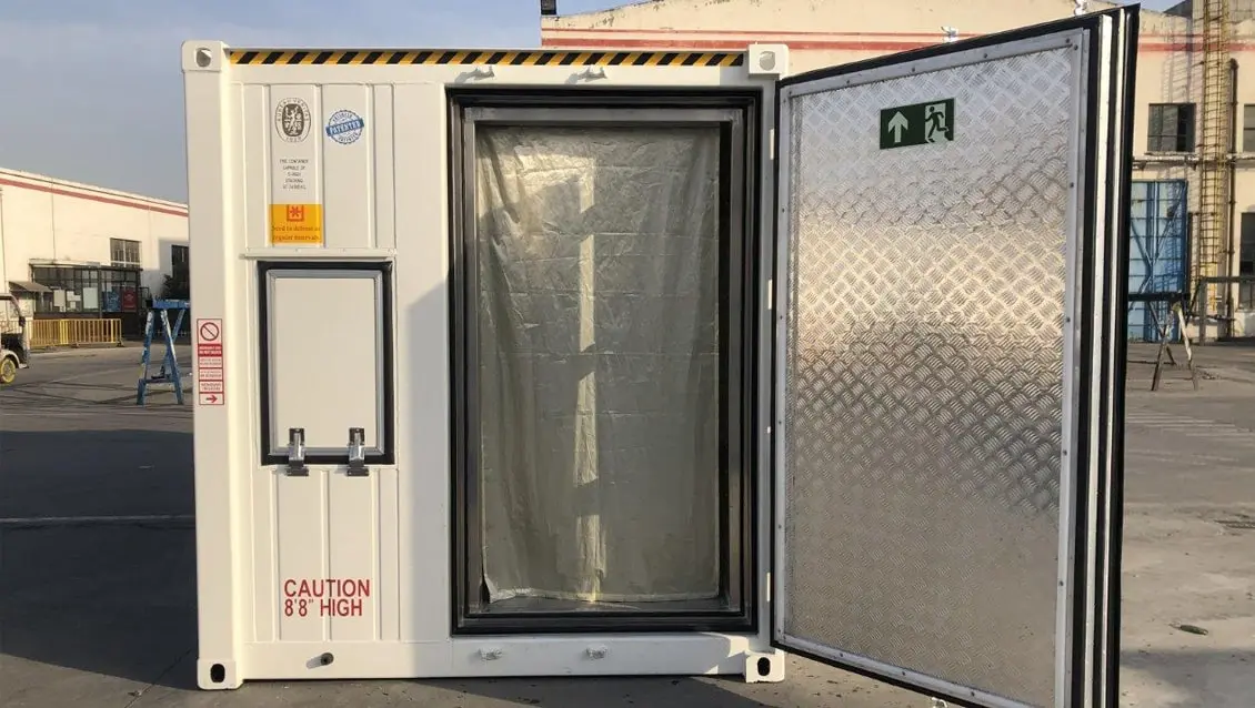 Containere frigorifice de 40 ft pentru depozitare la rece și congelare