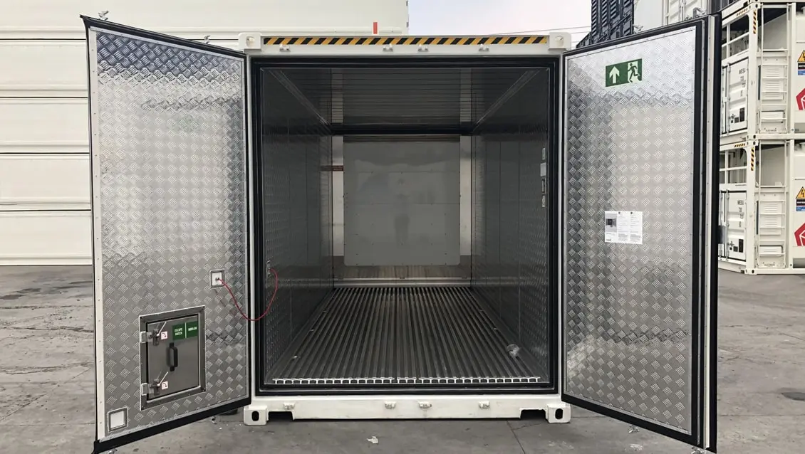 Containere frigorifice de 40 ft pentru depozitare la rece și congelare