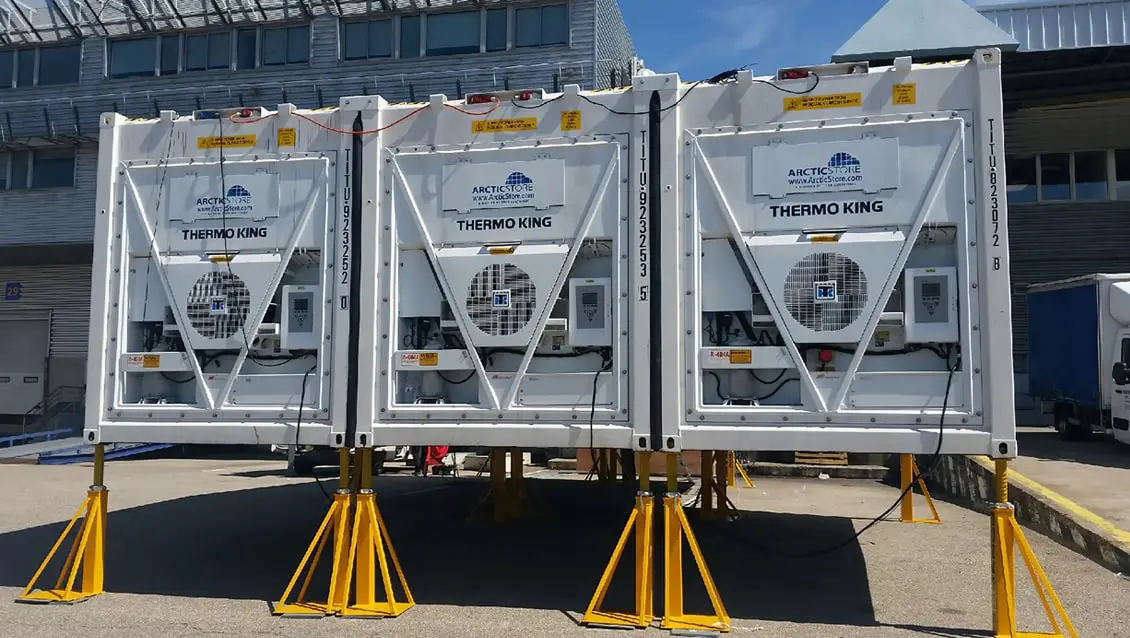 Containere frigorifice modulare Arctic SuperStore de 20 ft pentru închiriere