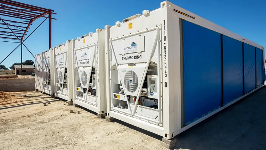 Containere frigorifice modulare Arctic SuperStore de 20 ft pentru închiriere