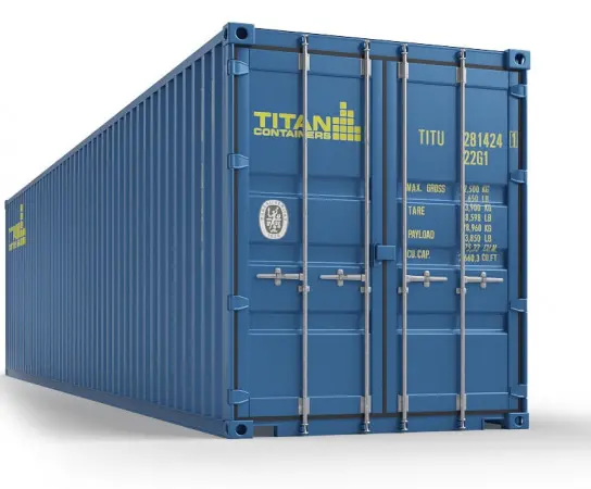 Container high cube de 40 ft de închiriat