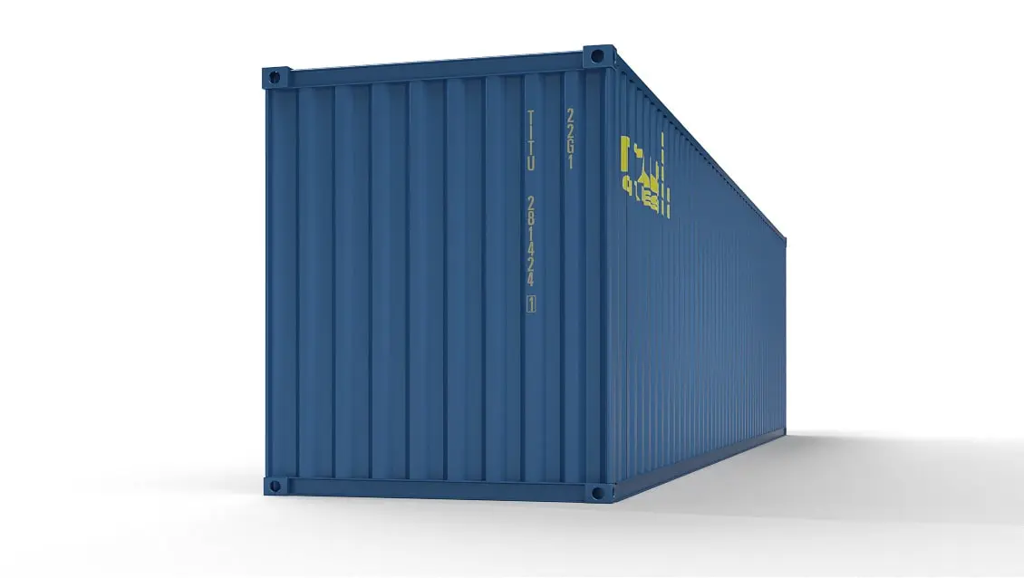 Container high cube de 40 ft de închiriat