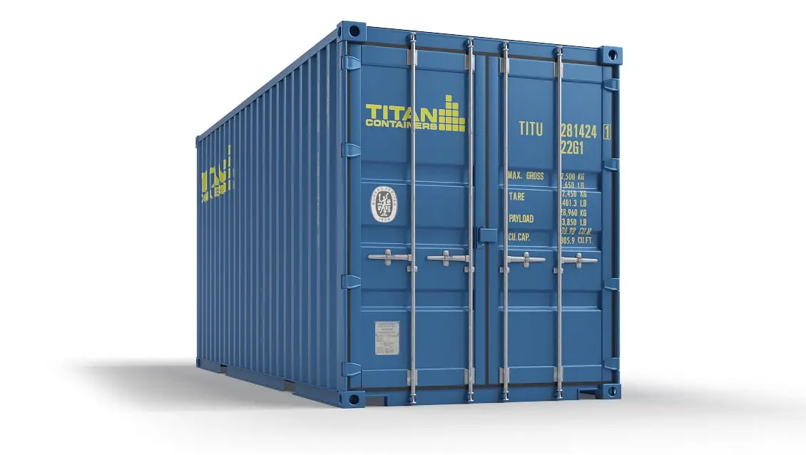 Container high cube de 20 ft de vânzare