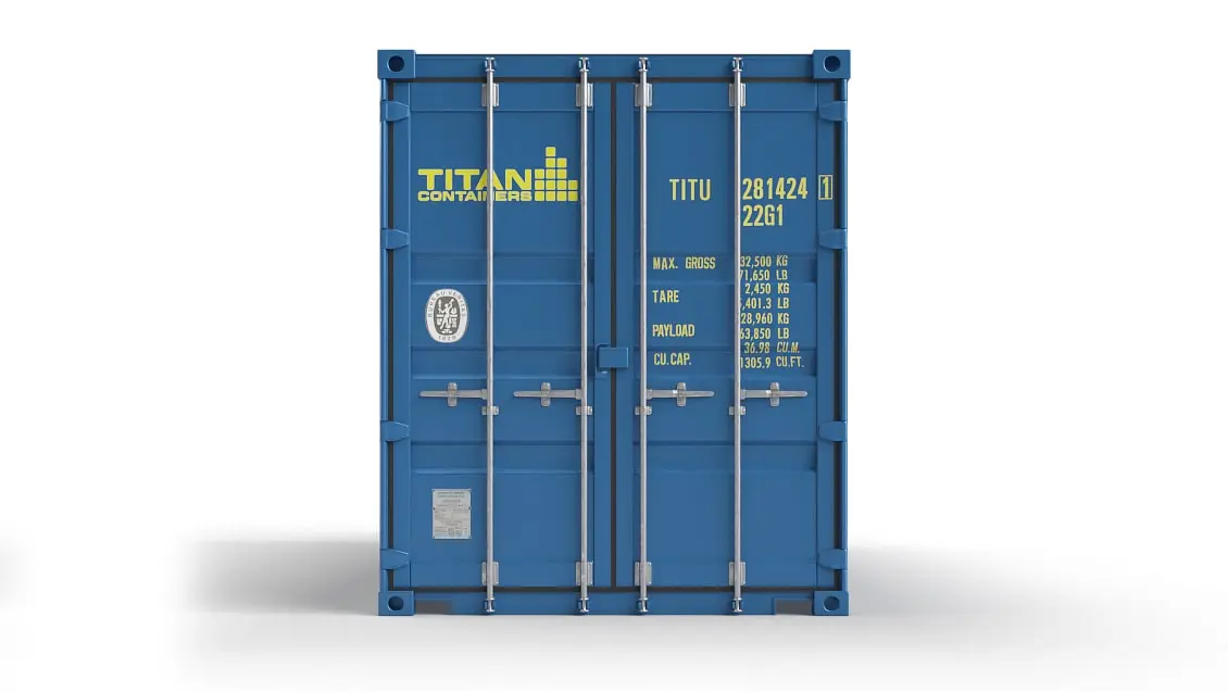 Container high cube de 20 ft de vânzare