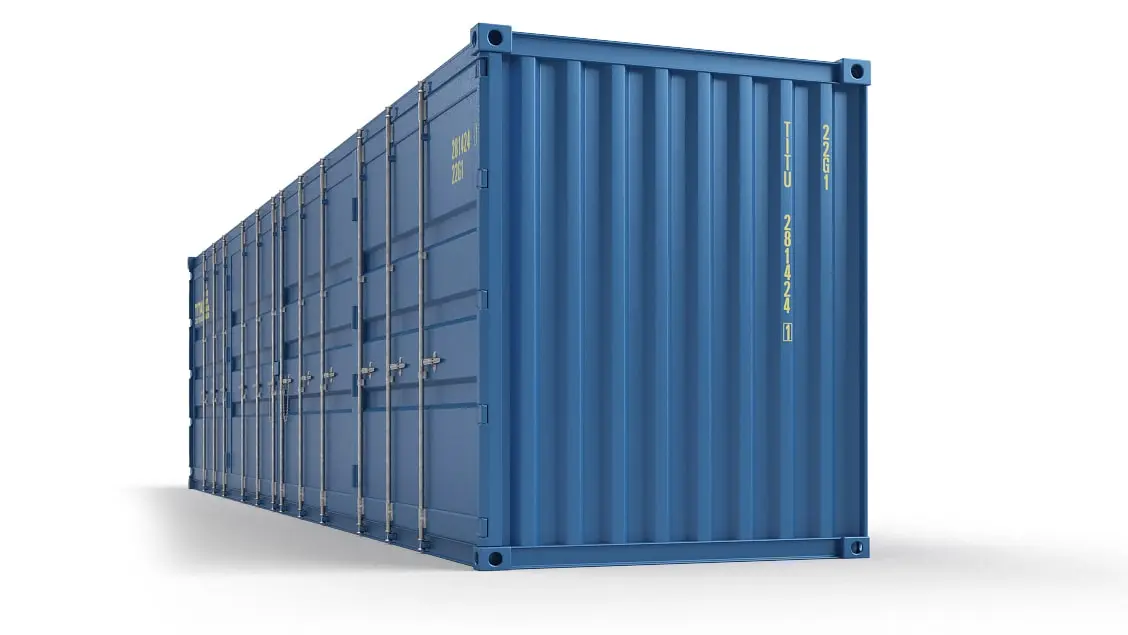 Containere high cube de 40 ft cu uși laterale de vânzare