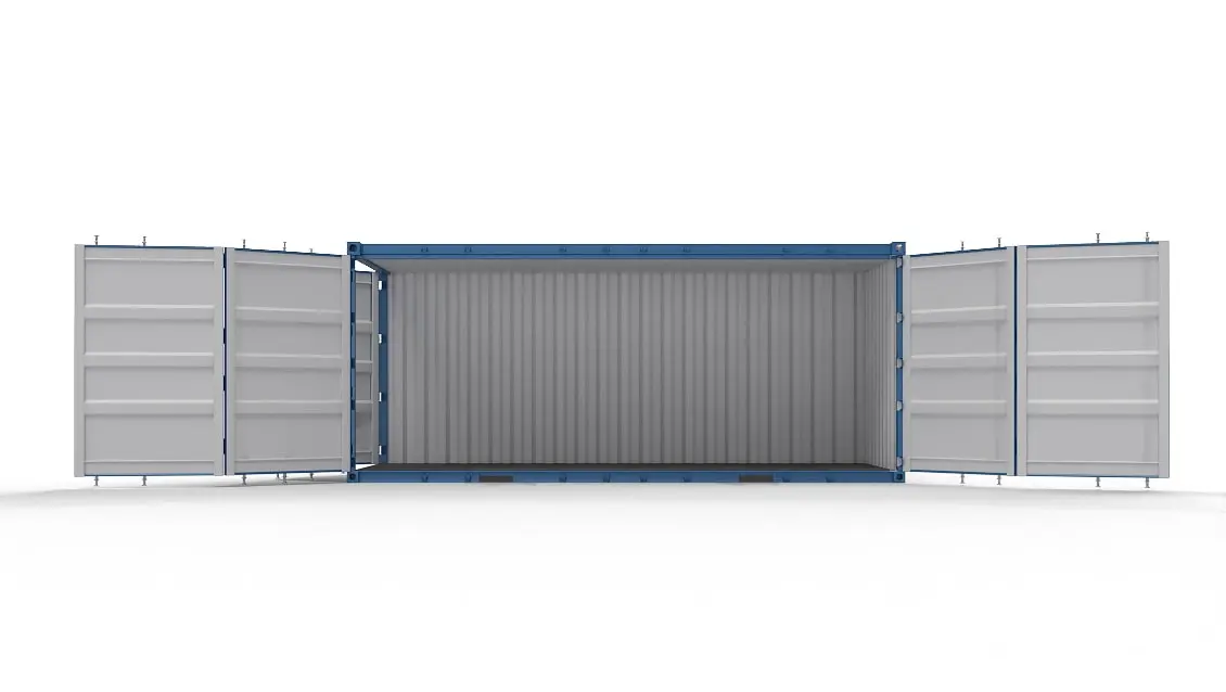 container de calitate cu ușă cu deschidere laterală