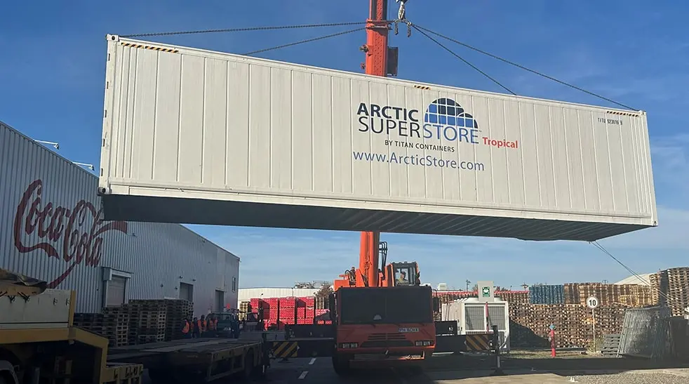 Arctic SuperStore Coca Cola România – Soluții de depozitare la rece