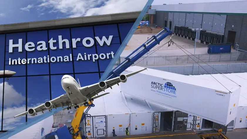 Instalarea SuperStore la Aeroportul Heathrow – soluții de depozitare la rece