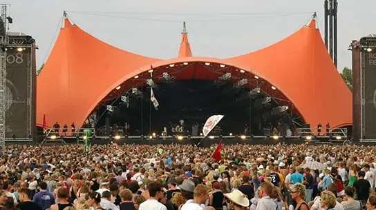 Festivalul Roskilde – Depozitare la rece. Containere frigorifice