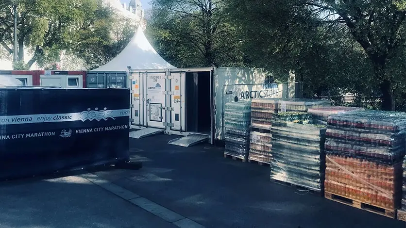Depozitare la rece pentru evenimente și catering