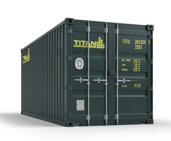 Containere de depozitare de 20 ft ușor de deschis, de vânzare