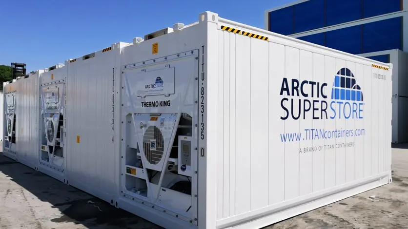 Soluție modulară de depozitare la rece Arctic SuperStore pentru sectorul de servicii medicale publice